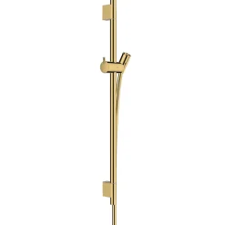 Barre de douche HANSGROHE Unica S Puro 65 cm avec flexible Aspect doré poli