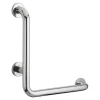 Barre de maintien coudée, inox 304, longueur 800mm, angle 90 degrés, diamètre 32mm, finition inox poli - THIRARD