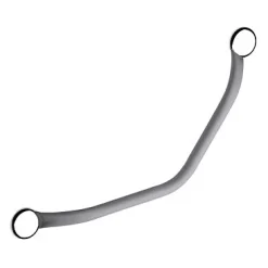 Barre de redressement coudée en inox gris Godonnier Soft 135°