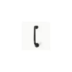 Barre de redressement ou d'appui Acier 60cm Noir mat MSV