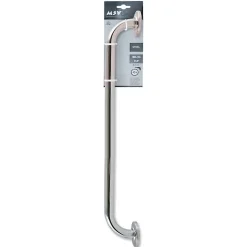 Barre de redressement ou d'appui Acier 60cm Chromé MSV