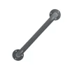 Barre de redressement ou d'appui Acier 40cm Gris Anthracite MSV