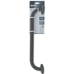 Barre de redressement ou d'appui Acier 40cm Gris Anthracite MSV