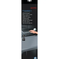Barre de redressement ou d'appui coudée ECO Acier Inox 71cm Chrome Spirella