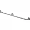Barre de relèvement et appui droite PMR normes handicapé SANINDUSA NewWCCare 120 inox brossé
