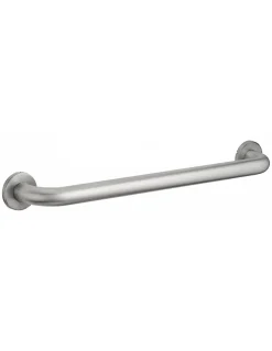 Barre droite de maintien, inox 304, longueur 550mm, diamètre 32mm, finition inox brossé - THIRARD