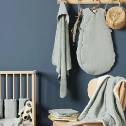 BB&CO Peignoir bébé et enfant à capuche en bambou