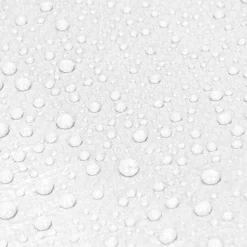 Bâche de couverture étanche protection en PE avec oeillets 6x8 m 260g/m² blanc