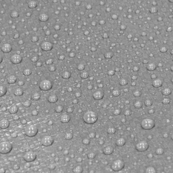 Bâche de couverture étanche protection en PE avec oeillets 6x8 m 180 g/m² gris