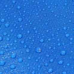 Bâche de couverture étanche protection en PE avec oeillets 8x10 m 260 g/m² bleu
