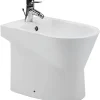 Bidet à poser au sol céramique traditionnelle SANINDUSA UrbY 55x35 blanc (robinet et vidage non inclus)