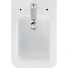 Bidet céramique SANINDUSA Advance a poser au sol avec trous pour abattant blanc (abattant, robinet et vidage non inclus)
