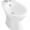 Bidet sur pied blanc VOLTA - Longueur : 565 mm - Largeur : 355 mm - Hauteur : 390 mm - Blanc