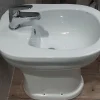 Bidet surélevé céramique ALTO 3 - Blanc - Hauteur 50 cm - Profondeur : 51 cm - Largeur : 37,5 cm