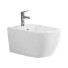 Bidet suspendu - 52 x 37 x 29 cm - Blanc - CLEO