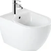 Bidet suspendu céramique traditionnelle SANINDUSA Sanibold 50 fixation cachée couleur noir mat