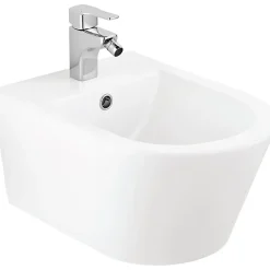Bidet suspendu céramique traditionnelle SANINDUSA UrbY blanc