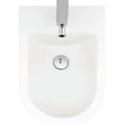 Bidet suspendu céramique traditionnelle SANINDUSA 52 UrbY blanc