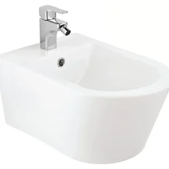 Bidet suspendu céramique traditionnelle SANINDUSA 52 UrbY blanc