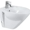 Bidet suspendu céramique traditionnelle SANINDUSA Cetus blanc