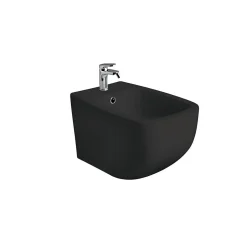 Bidet Suspendu En Céramique Noir Mat - Mozart