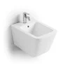 Bidet Suspendu En Céramique Blanche - Rock
