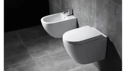 Bidet suspendu REA Carlo Mini White