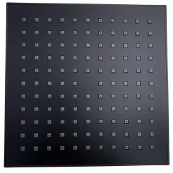 BLACKROMA Colonne de douche sans mitigeur hauteur réglable 80 à 115 cm, Noir mat