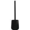 Brosse WC et support MSV Spirella Maonie corps céramique coloris noir mat
