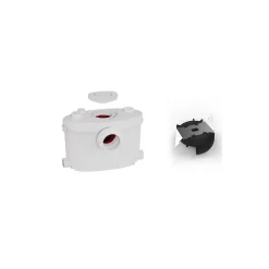 Broyeur wc adaptable silencieux 550 watts, Broyeur sanitaire BSF-550-UP salle de bain WC, Trappe de maintenance rapide, marque BSF