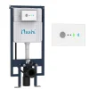 BÂTI-SUPPORT automatique Nashi pour WC lavant, structure intelligente avec chasse intégrée