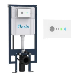 BÂTI-SUPPORT automatique Nashi pour WC lavant, structure intelligente avec chasse intégrée
