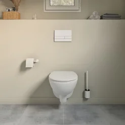 Bâti-support sol et mur pour WC suspendu autoportant, certifié NF, Silgo GoodHome
