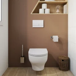 Bâti-support sol et mur pour WC suspendu autoportant, certifié NF, Silgo GoodHome