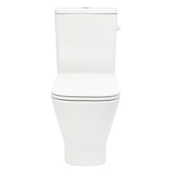 B-Way Kit complet WC à poser vario avec chasse d'eau Vortex + réservoir de chasse + abattant SoftClose, blanc