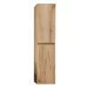 B-Way 30x133x35 cm meuble de salle de bain haut à suspendre, chêne mat (BWAY35OAK)