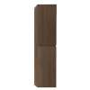 B-Way 30x133x35 cm meuble de salle de bain haut à suspendre, noyer mat (BWAY35N)