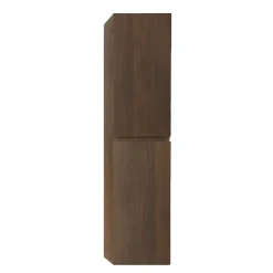 B-Way 30x133x35 cm meuble de salle de bain haut à suspendre, noyer mat (BWAY35N)