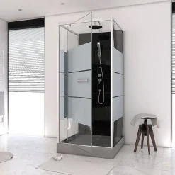 Cabine de douche carrée 80x80x220cm - SCRATCHY 80