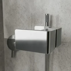 Cabine De Douche Rea Atlas Chrome 90X90 Left