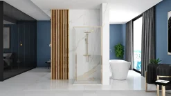 Cabine De Douche Rea Fargo 90X120 Gold