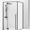 Cabine de douche REA Fargo Black 90x120 Black