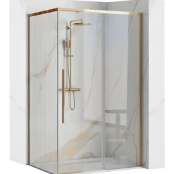 Cabine De Douche Rea Solar 90X120 Gold