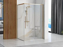 Cabine De Douche Rea Solar 90X120 Gold
