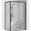 Cabine de douche REA Solar Black 90x120