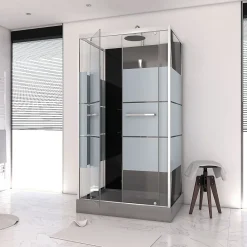 Cabine de douche rectangle 110x80x225cm - SCRATCHY 110