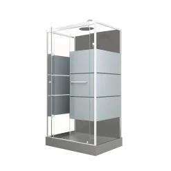 Cabine de douche rectangle 110x80x225cm - SCRATCHY 110