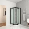 Cabine de douche 85x85x225cm 1/4 de cercle - ZEENY