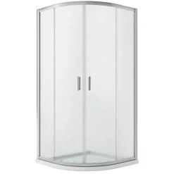 Cabine Douche Demi-Circulaire 80x80 H198 Opaque 6mm mod. Ready