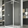 Cabine Douche 75x100 AP. 100 CM H185 granité modèle Sintesi Duo 1 Portillon